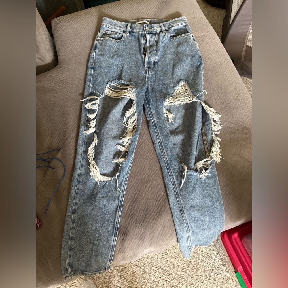 PacSun Light Blue Distressed Women's Jeans